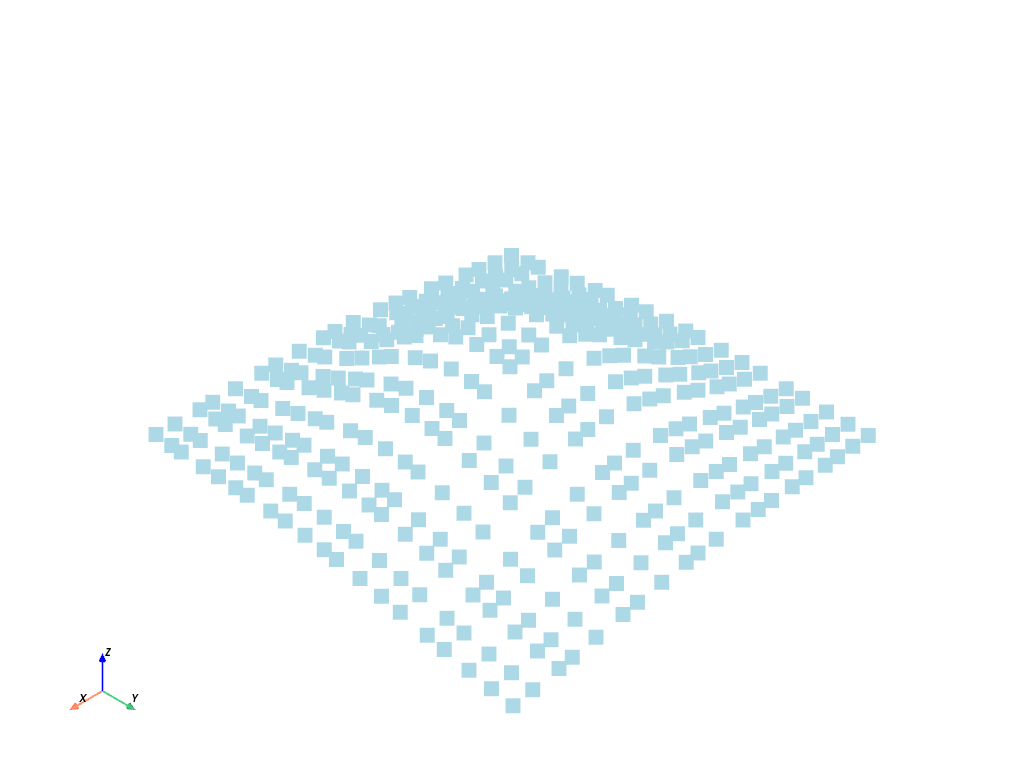 d create tri surface